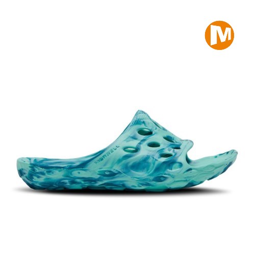 Merrell Hydro Badelatschen Damen Türkis [DE-IORQH]